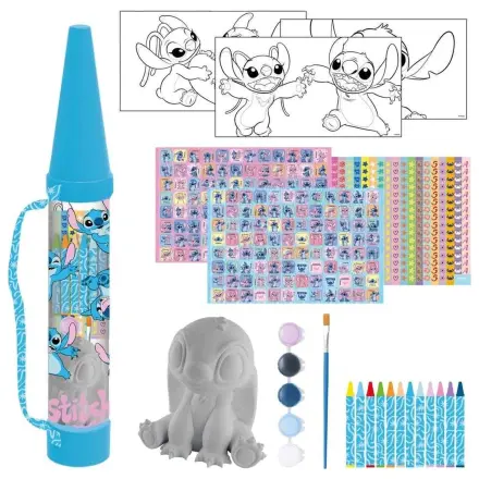 Disney Stitch pencil colouring set product photo