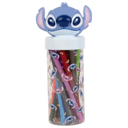 Stitch Happy 18-piece felt-tip pen set in 3D holder product photo