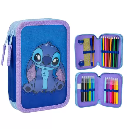 Disney Stitch double pencil case termékfotója