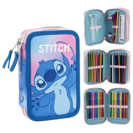 Disney Stitch triple pencil case product photo