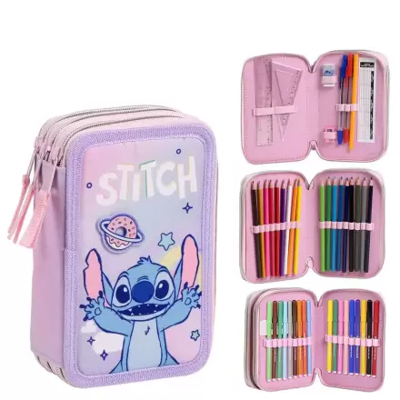 Disney Stitch triple pencil case product photo