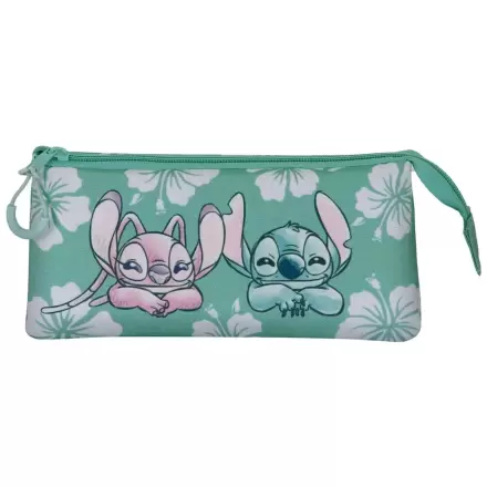 Disney Stitch Tropic triple pencil case termékfotója