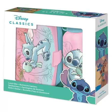 Disney Stitch lunch box + aluminium bottle set 500ml termékfotója