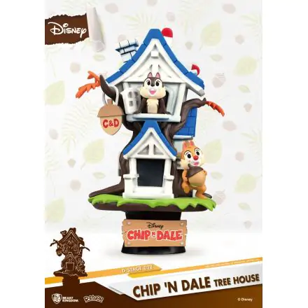 Disney Summer Series D-Stage PVC Diorama Chip 'n Dale Tree House 16 cm product photo