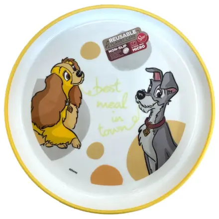 Disney Lady and the Tramp Best non-slip micro flat plate product photo