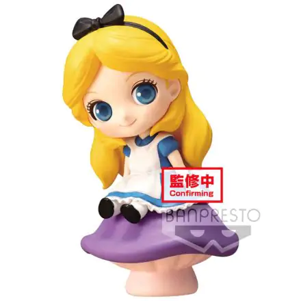 Disney Sweetiny petit Alice Q Posket figure 6cm product photo