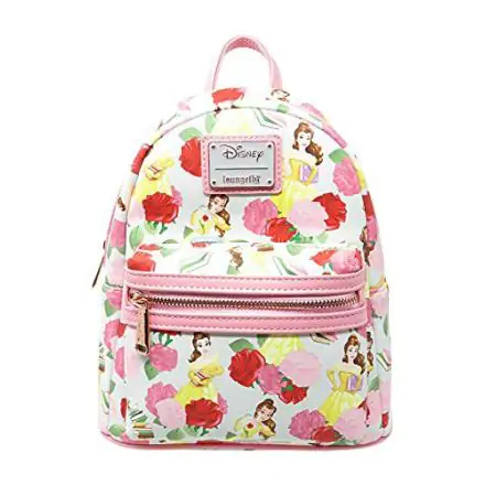 Disney by Loungefly Backpack Beauty and the Beast Belle Rose AOP heo Exclusive product photo