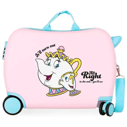 Disney Beauty and the Beast Chip All Right ABS trolley suitcase 50cm product photo