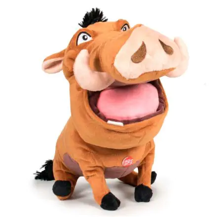 Disney The Lion King Pumba soft plush toy with sound 30cm product photo