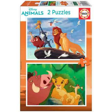 Disney The Lion King puzzle 2x48pcs termékfotója