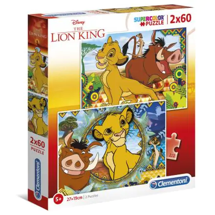 Disney The Lion King puzzle 2x60pcs termékfotója