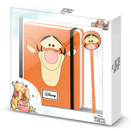 Disney Notebook with Pen Gift Set Tigger Face termékfotója