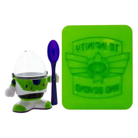 Disney Toy Story Buzz Lightyear egg cup + spoon set product photo
