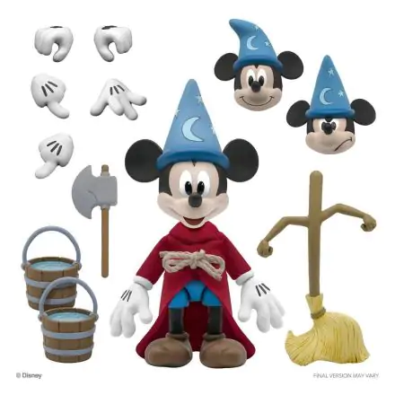 Disney Ultimates Action Figure Sorcerer's Apprentice Mickey Mouse 18 cm product photo