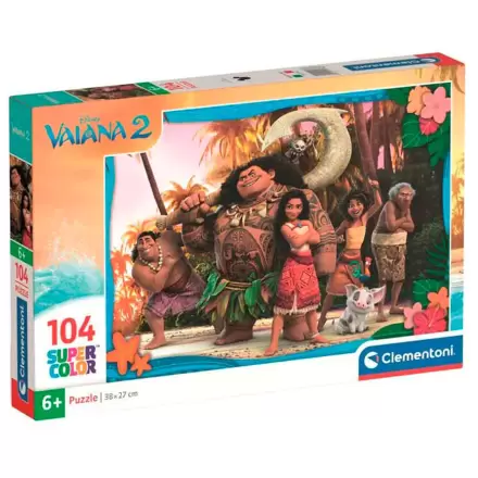 Disney Vaiana Moana 2 puzzle 104pcs termékfotója