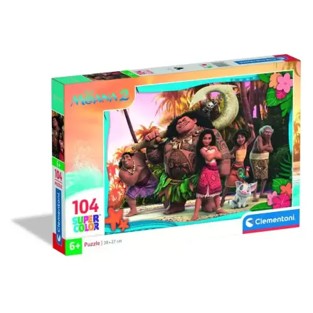 Disney Vaiana Moana 2 puzzle 104pcs termékfotója