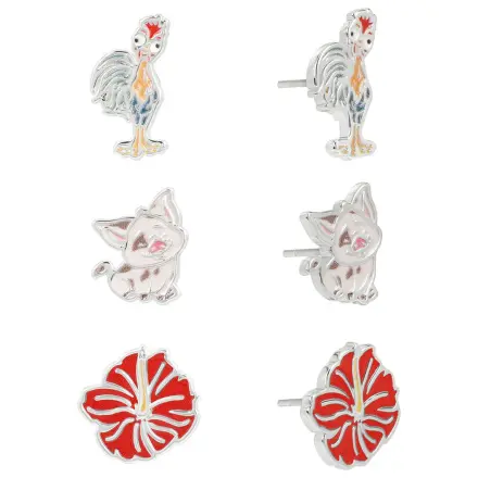 Disney Vaiana Moana 3 earrings set product photo