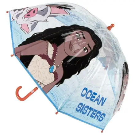 Disney Moana Ocean Sisters Kids Transparent Umbrella product photo