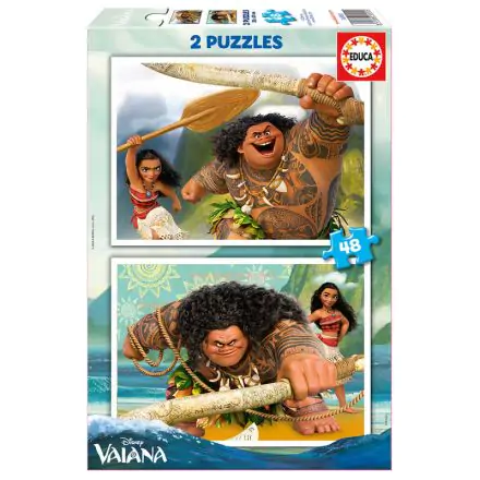 Disney Vaiana puzzle 2x48pcs termékfotója