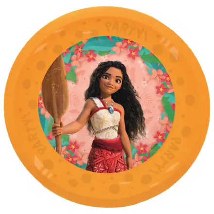 Disney Moana Sailing Spirit micro premium plastic dinner plate set of 4, 21 cm product photo