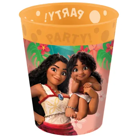 Disney Moana Sailing Spirit micro premium plastic cup set 4 pcs 250 ml product photo