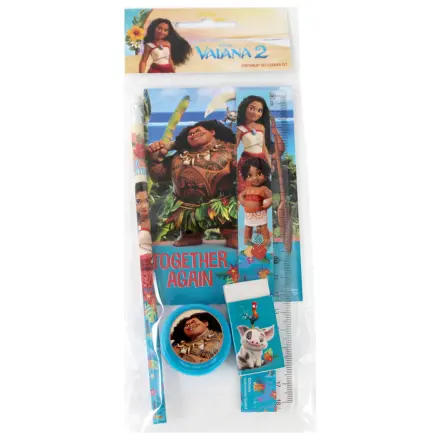 Disney Moana Together Again Stationery Set 5 Pieces product photo