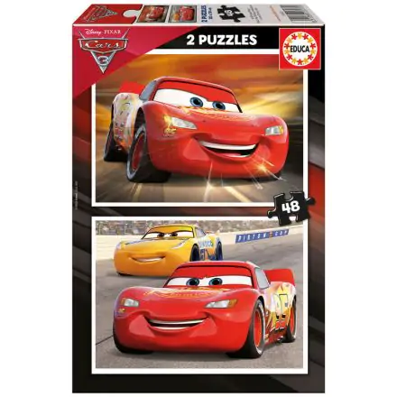 Disney Cars 3 puzzle 2x48pcs termékfotója