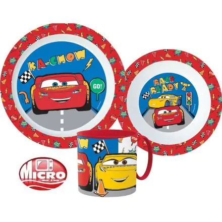 Disney Cars dinnerware set, micro plastic set product photo