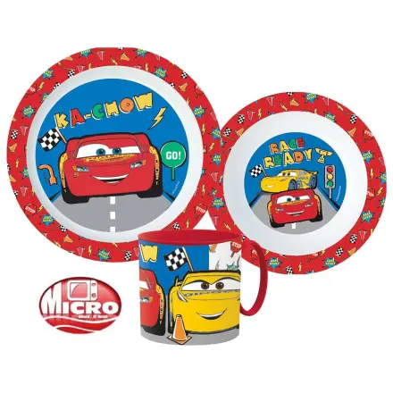Disney Cars Lets Race dinnerware set, micro plastic set with mug 265 ml product photo