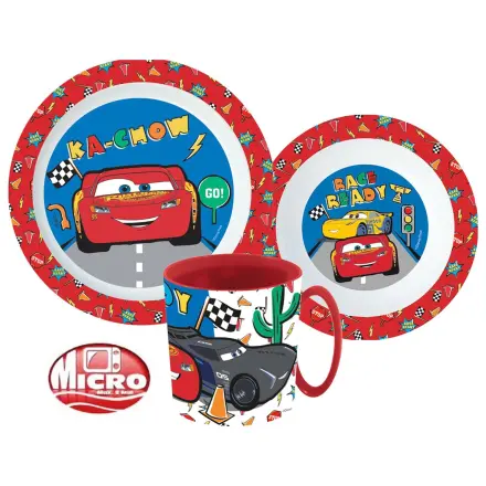 Disney Cars Let's Race Dining Set, Micro Plastic Set with Mug product photo