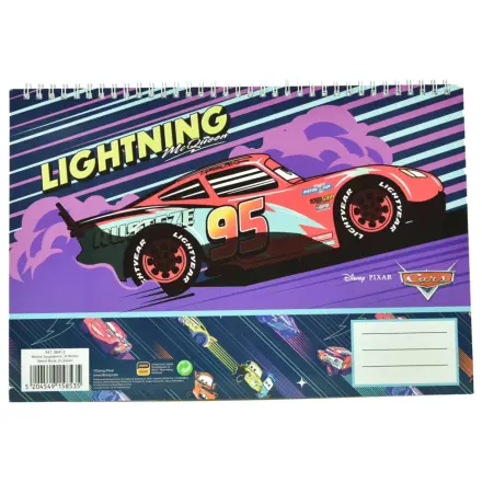 Disney Cars Lightning A/4 Spiral Sketchbook, 30 sheets product photo
