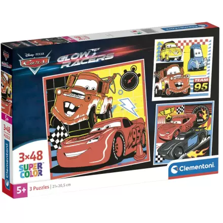 Disney Cars puzzle 3x48pcs termékfotója