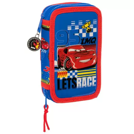 Disney Cars Race Ready double pencil case 28pcs product photo