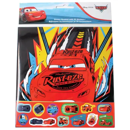 Disney Cars Ready Sticker Album with 50 Stickers product photo