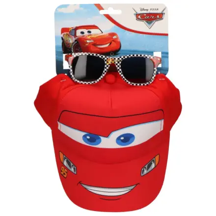 Disney Cars Red Smile sunglasses and baseball cap set product photo