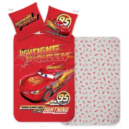 Disney Cars Thunder Toddler Bed Duvet Cover product photo