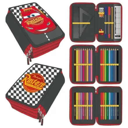 Disney Cars triple pencil case product photo