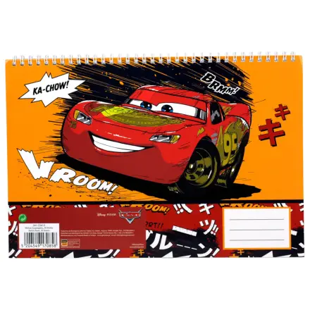 Disney Cars Vroom A/4 Spiral Sketchbook, 30 Sheets product photo