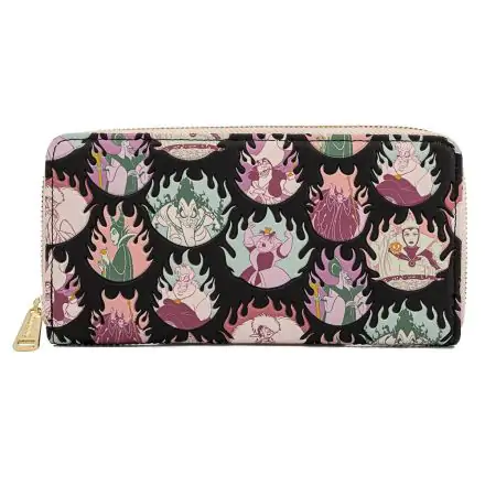 Loungefly Disney Villains Pastel Flames wallet product photo