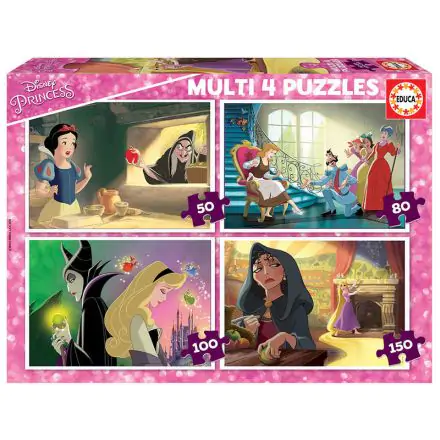 Disney Princess vs Villains Multi puzzle 50-80-100-150pcs termékfotója