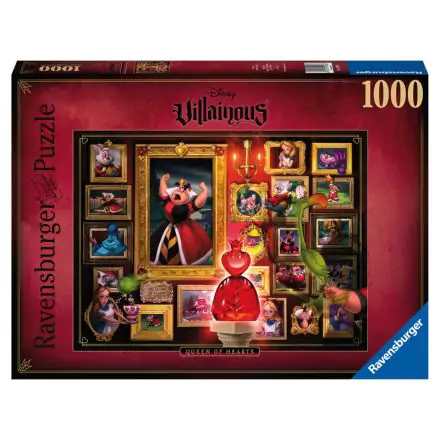 Disney Villainous Jigsaw Puzzle Queen of Hearts (1000 pieces) product photo