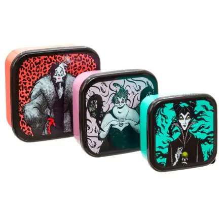 Disney Plastic Storage Set Villains product photo