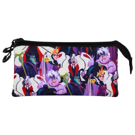 Disney Villains triple pencil case product photo