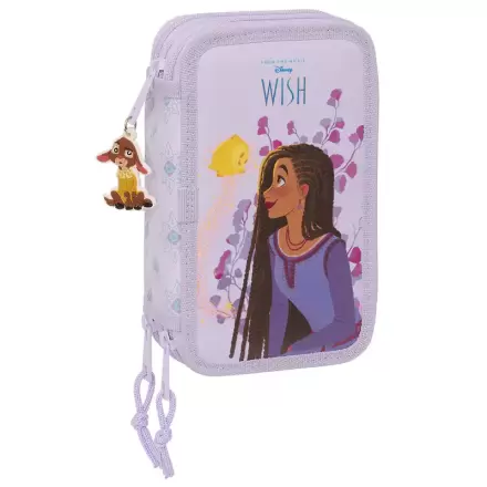 Disney Wish triple pencil case 36pcs product photo