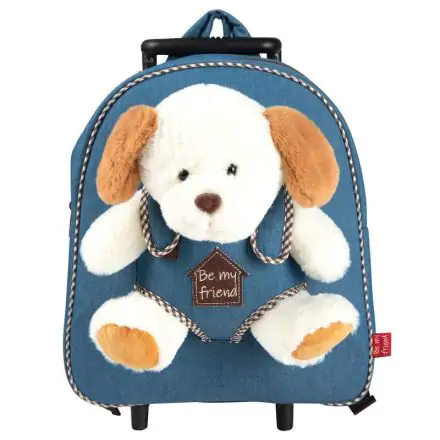 Dog Duff backpack with plush toy 38cm termékfotója