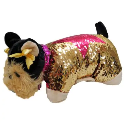 Doggie Star Yorkshire sequins plush cushion product photo