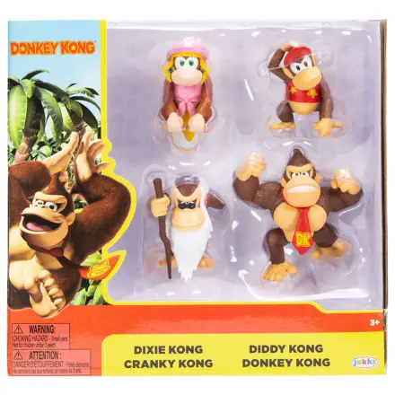 Donkey Kong pack 4 figures 6cm product photo