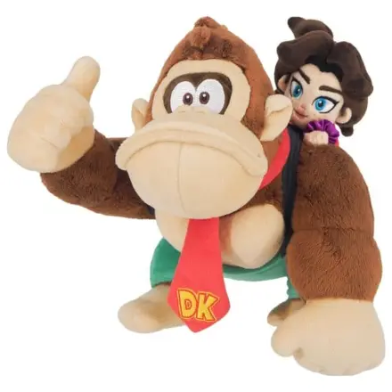 Donkey Kong Bananza Plush Figure Donkey Kong & Pauline 23 cm product photo