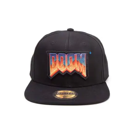 Doom Snapback Cap Label termékfotója