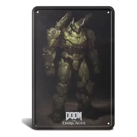 Doom The Dark Ages Metal Sign Atlan 20 x 30 cm product photo